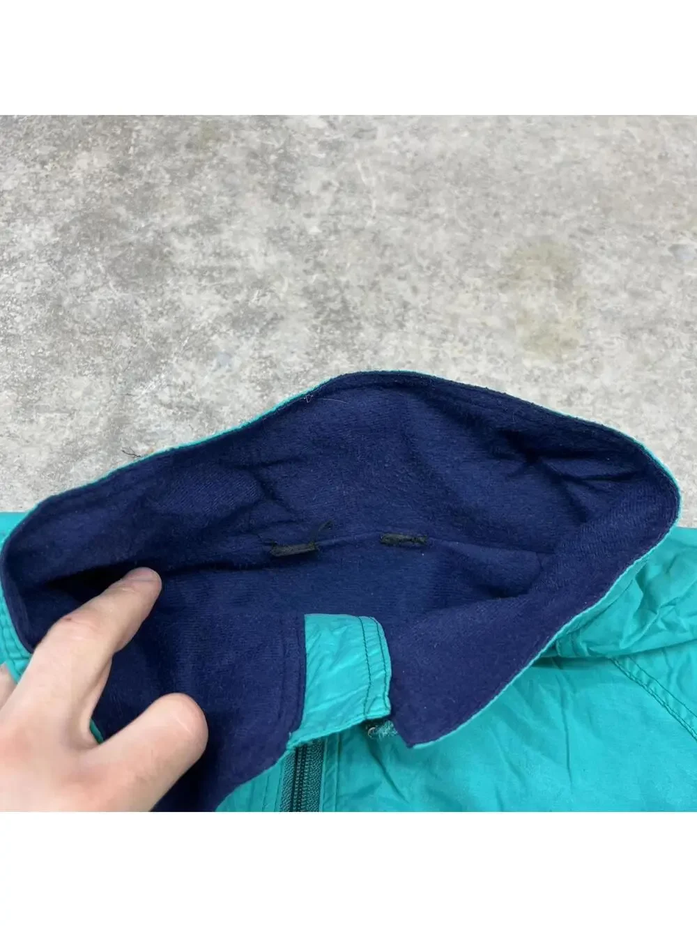 vintage winnie the pooh honey disney blue zip up fleece jacket size xl